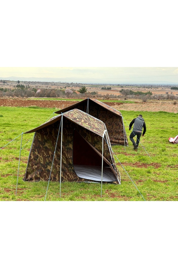Tekodalı İmperteks Kamp Çadırı Haki - 6
