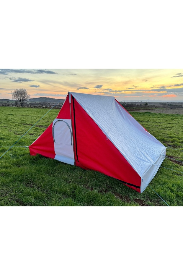 İzci Kamp Çadırı Kırmızı - 6
