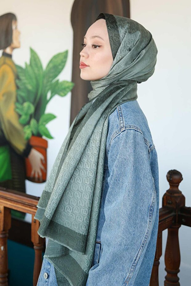 Monogram Şal MONOV08-22 - 3