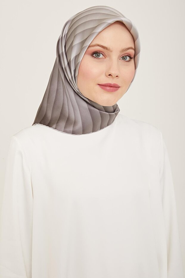 وشاح حريري 9150d-87 2024 شبشب حريري صيفي