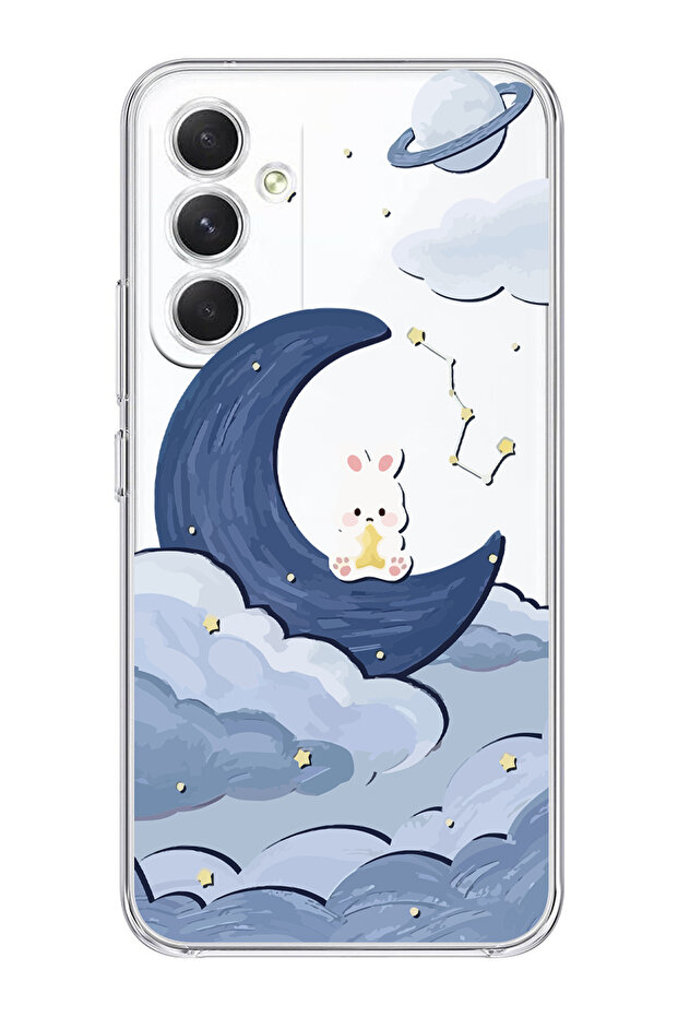 حافظة هاتف شفافة متوافقة مع هاتف Samsung Galaxy A55 - 1