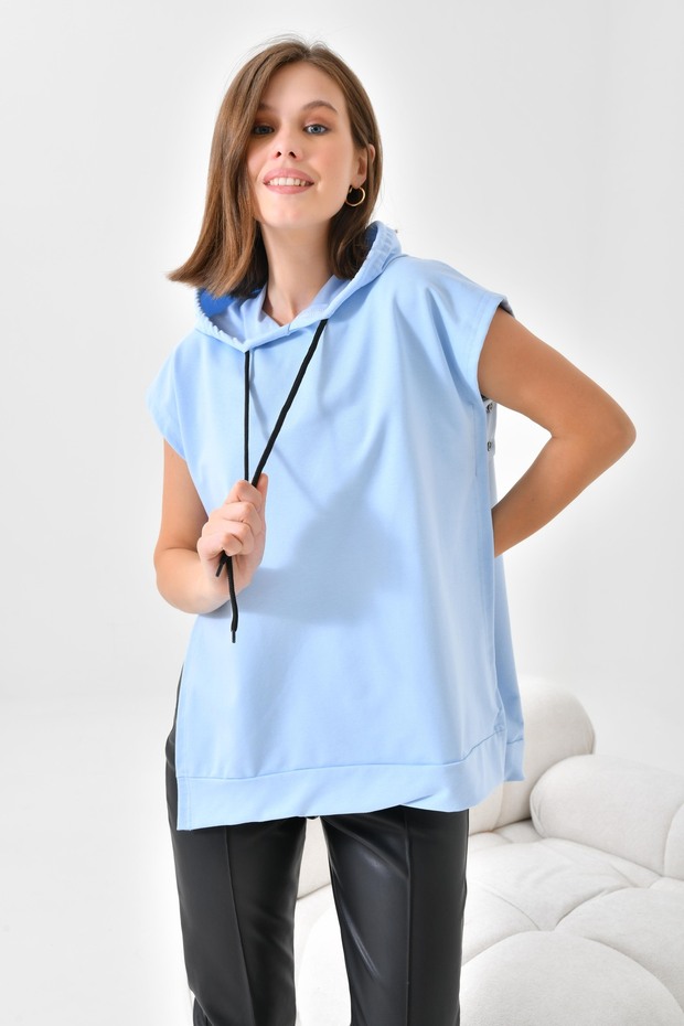 سويت شيرت بغطاء للرأس - 5