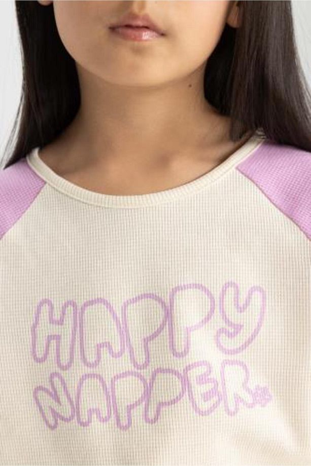 Kız Çocuk Pijama Takımı Baskılı Kısa Kollu Üst Şort C2839a824sm - 5