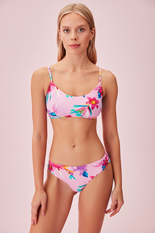 Düz Bralet Bikini Üst - 2