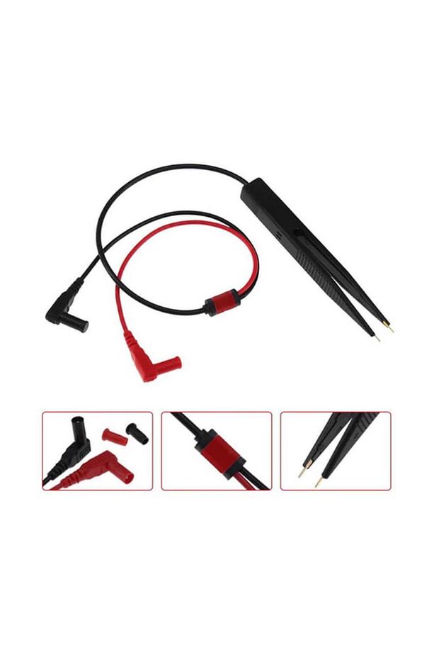 Derik WL0010 SMD Prob Kıskaçlı SMD Prob Smd Test Probu Direnç Kapasite Bobin Diyot Multimetre Pr - 3