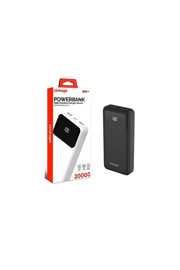 LKP-37  20000mAh Lcd Ekran Dahili Type-c Micro Powerbank - 1