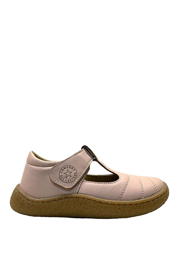 512 Orthopedic 100% Genuine Leather Ultra Soft Girl's Pink Ballerinas