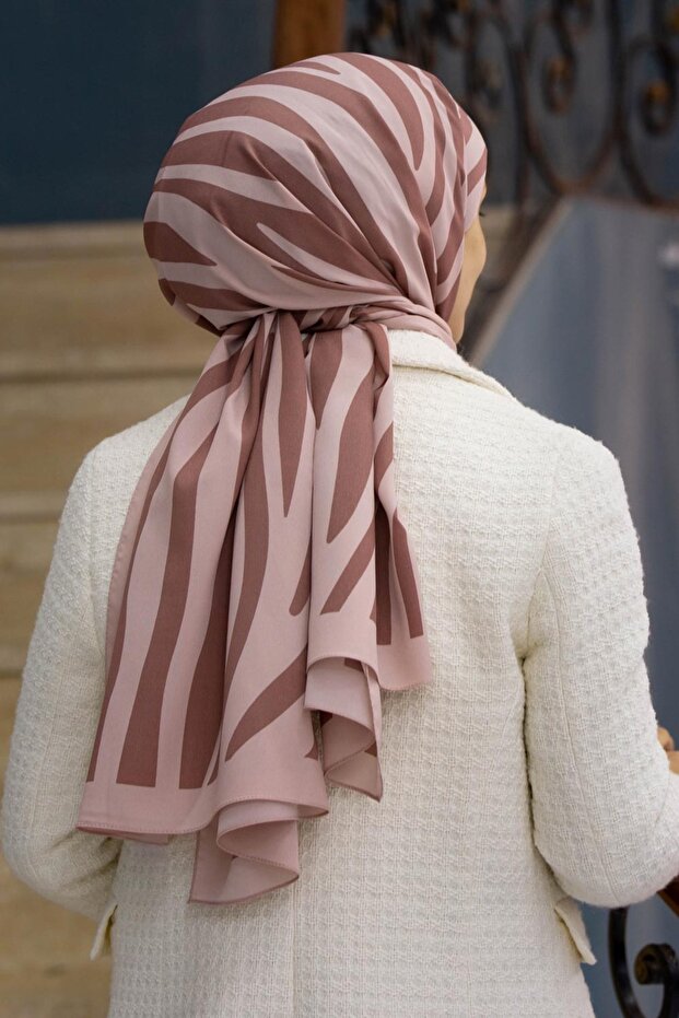 LUXURY MEDINA SILK SHAL/POWDER-9