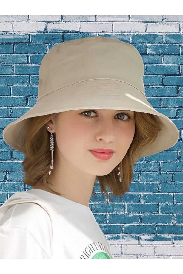 Unisex Uv Korumalı Pamuku Bucket Şapka - 3