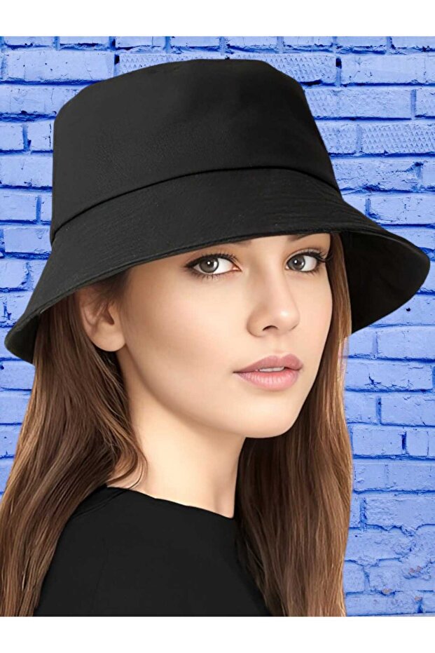 Unisex UV Protection Cotton Bucket Hat