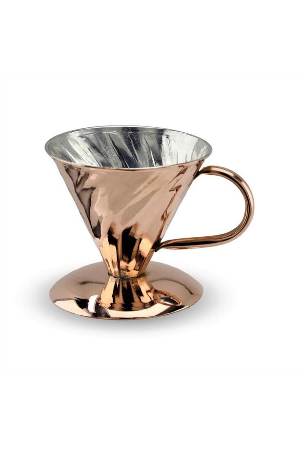 Filtre Kahve Bakır Demlik Seti 850 ml - 2
