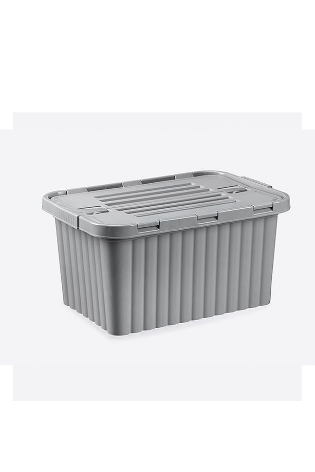 33 Litre Gri Renk Split Box Plastik Saklama Kutusu - RNL-DNY2012GREY - 1