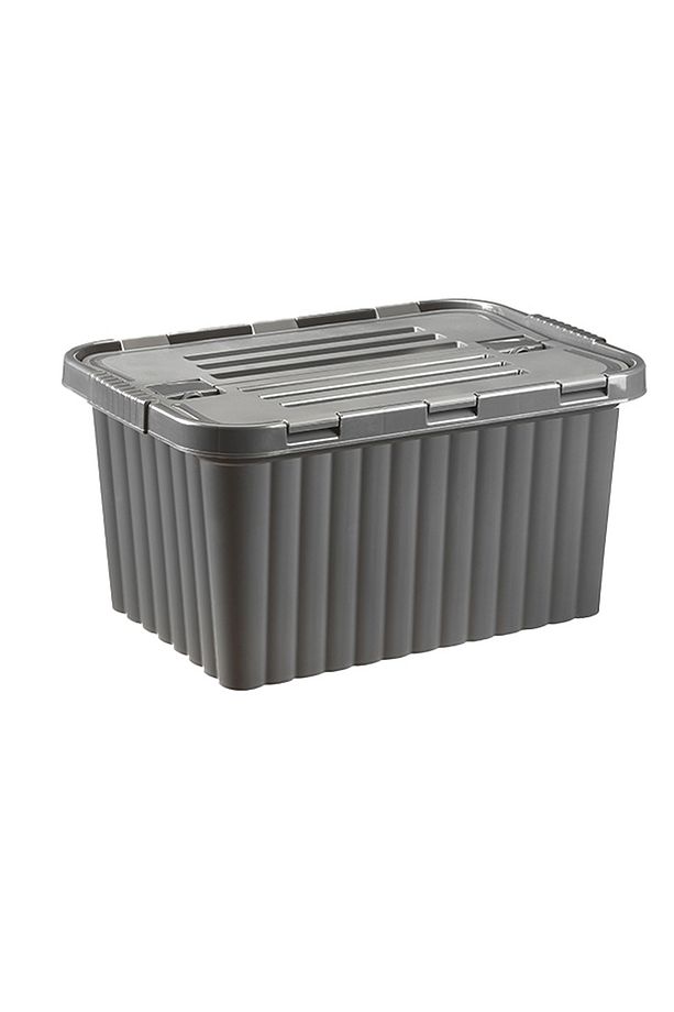 33 Litre Antrasit Renk Split Box Plastik Saklama Kutusu - RNL-DNY2012ANT - 1