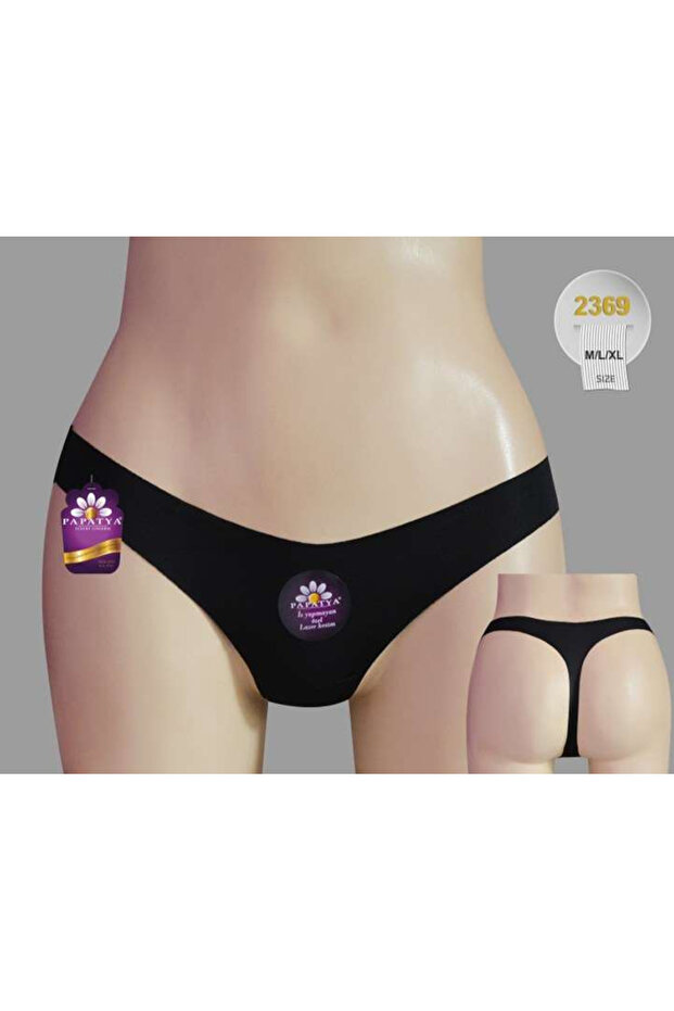 MİCRO LAZER KESİM STRİNG KÜLOT (6 ADET) - 1