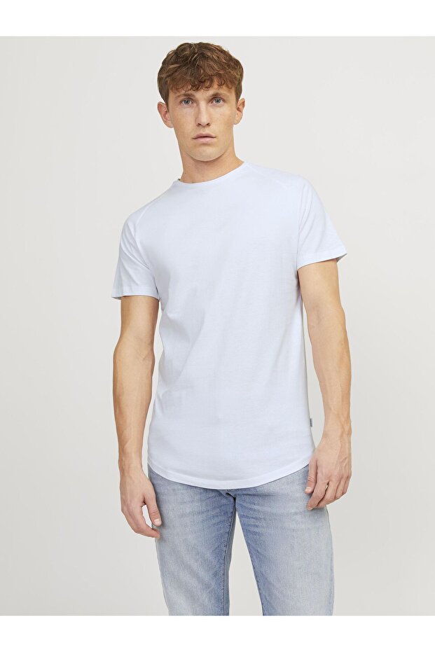 Round Neck Basic Plain White Color T-Shirt12164936