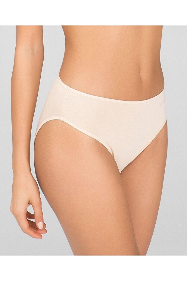 Kadın Pamuk-Modal 2'li Basic Slip Külot - 2