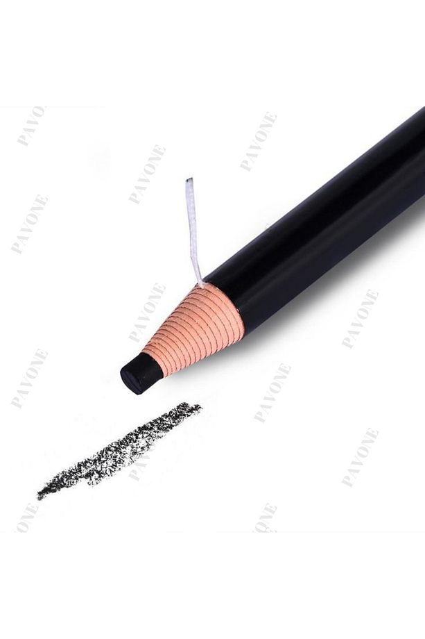 Ipli Kaş Tasarım Kalemi - Kalıcı Makyaj Işaretleme Kalemi - Microblading Kaş Kalemi - Siyah 1 Adet - 3