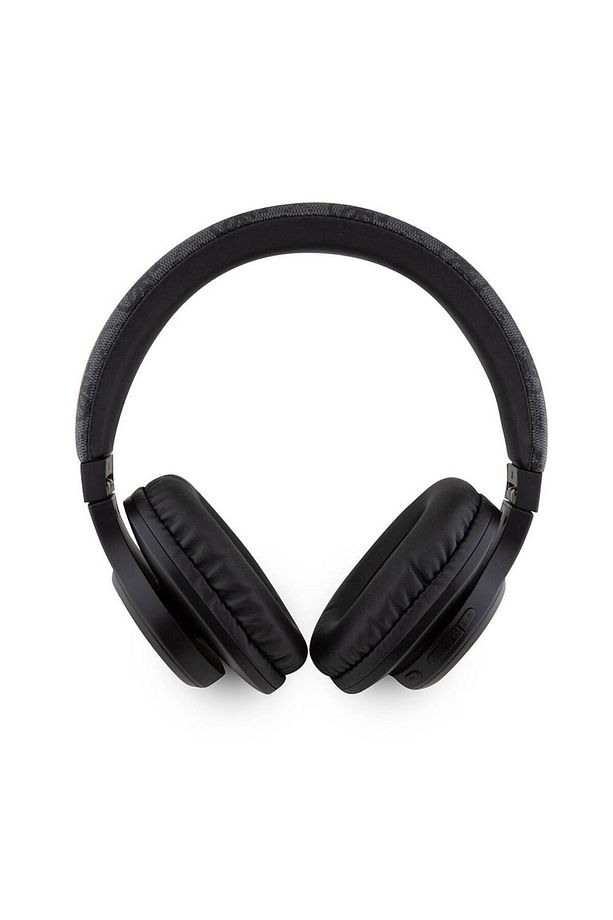Kulak Üstü Bluetooth Kulaklık Guess Lisanslı PU 4G Desen Metal Logolu Tone On Tone V5.3 Siyah - 3