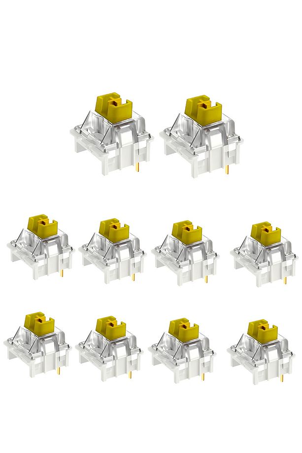 Mekanik Klavye Yedek Switch-3 Pinli (10 Adet)- 4 Farklı Seçenek - 1