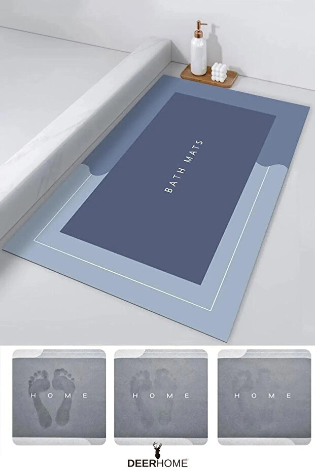 Rectangular Super Absorbent Bath Mat 40*60 cm - 2