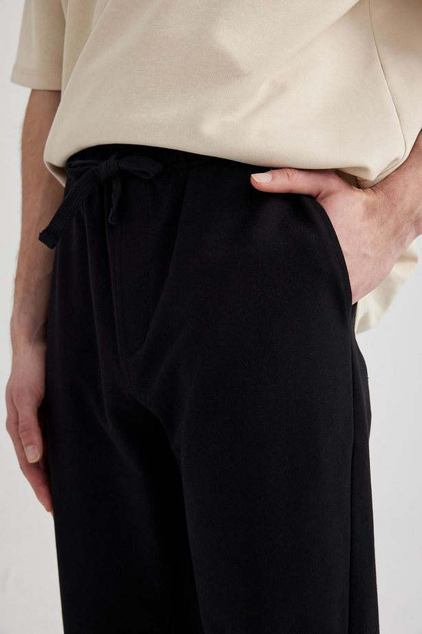 Regular Fit Ince Eşofman Altı Beli Bağcıklı Cepli Düz Paça B0593ax24sp - 4