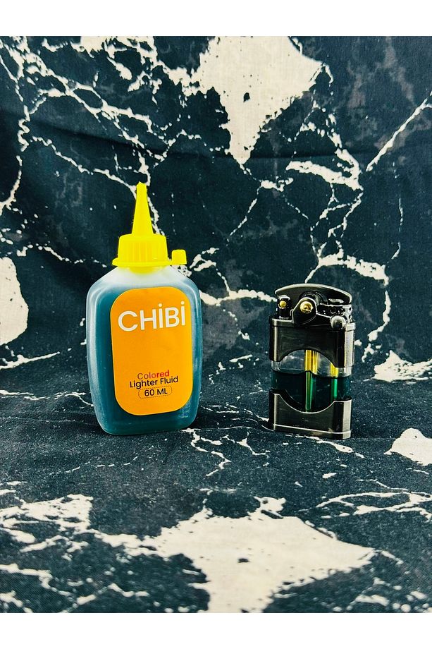 Orijinal 60 ml Yeşil Renkli Çakmak Benzini - 1