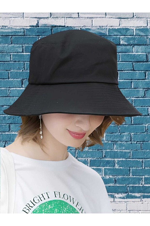 Unisex UV Protection Cotton Bucket Hat