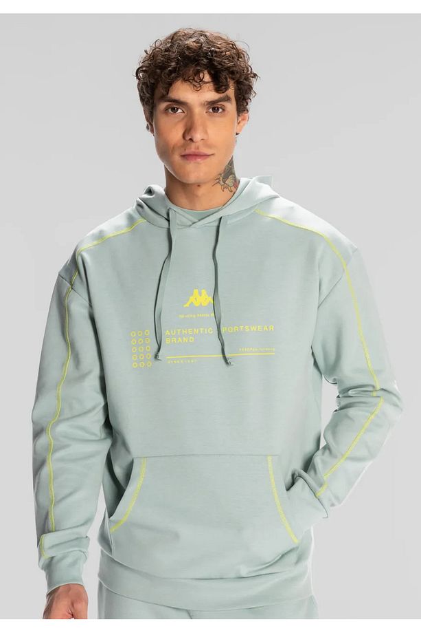 Authentic Waldo Hoodie Erkek Taş Rengi Regular Fit Hoodie - 3