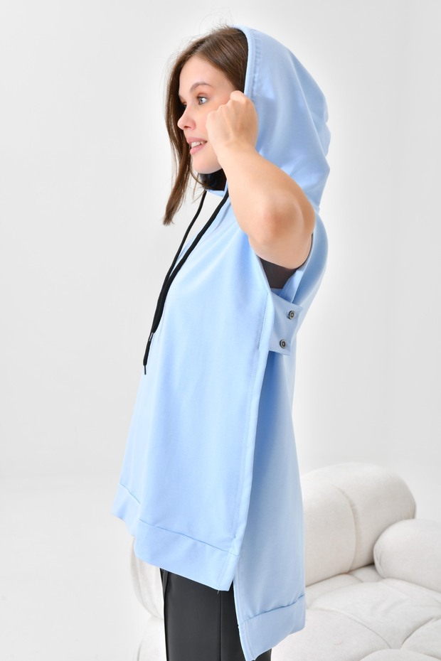 سويت شيرت بغطاء للرأس - 3