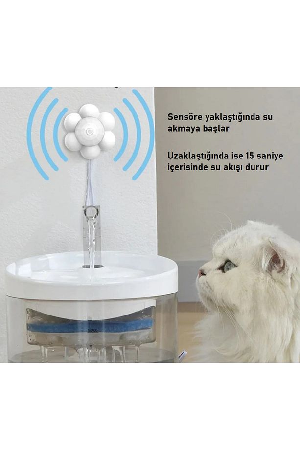 Kedi Su Pınarı Hareket Sensörü, Kızılötesi Sensör,Hareket Algılayıcı Su Pınarı Sensörü,Şelale Sensör - 2
