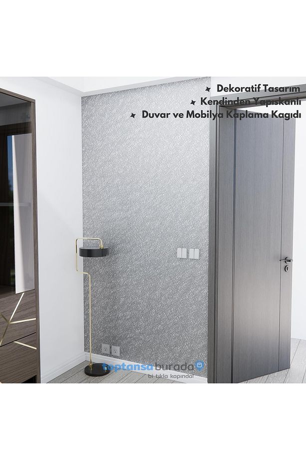 60cm×100cm Kendinden Yapışkanlı Modern Görünümlü Duvar Kağıdı Mutfak Dolap Masa Kaplama - 3