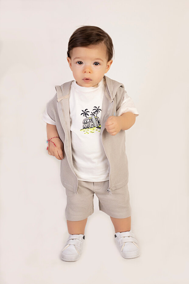 Boy's Hooded 3-Piece Set