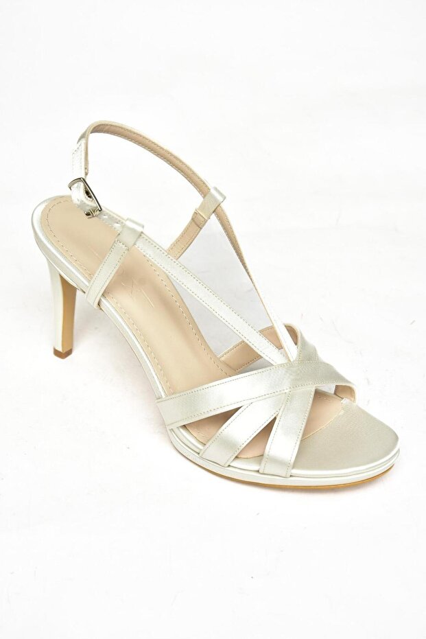 S569714304 Mother of Pearl szövet vékony sarkú női cipő - 6