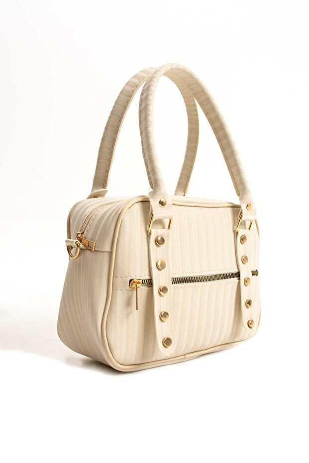 WOMEN'S PATTERNED HAND AND SHOULDER BAG