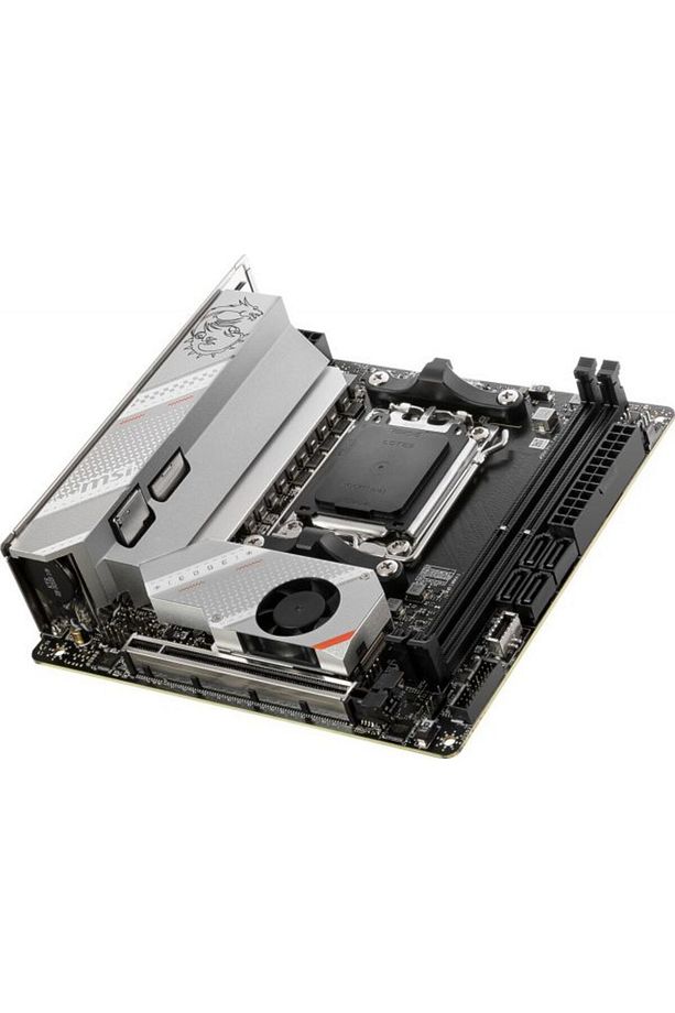 Msı Mb Mpg B650I Edge Wıfı Am5 Ddr5 7200Mhz(Oc) Hdmı M.2 Usb3.2 2.5G Lan Wıfı 6E Mini-Itx - 2