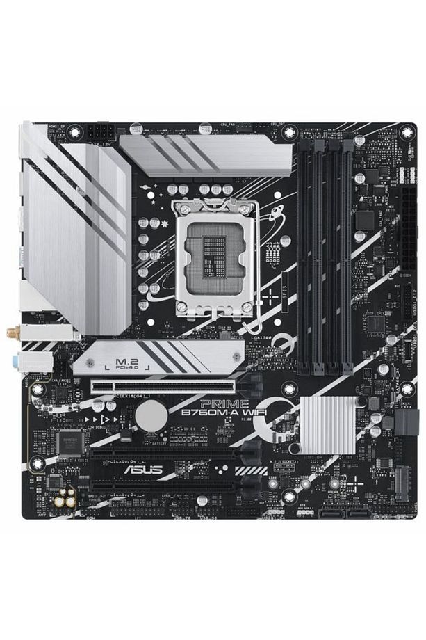Mb Prıme B760M-A Wıfı Intell B760 Lga1700 Ddr5 7200 Hdmı Vga 2X M2 Usb3.2 Ax Wifi + Bt Aura Rgb - 3