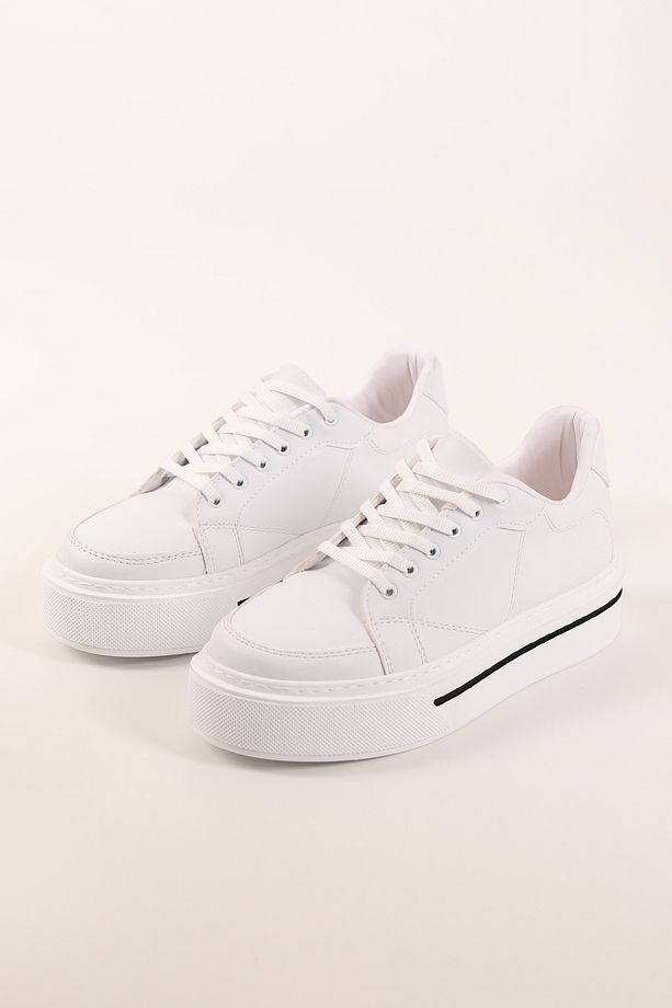 Platform Tabanlı Sneaker Ayakkabı - 2