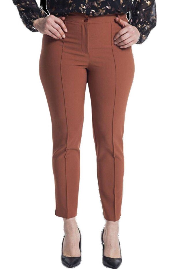 Bilek Boy Dikişli Pantolon - 1