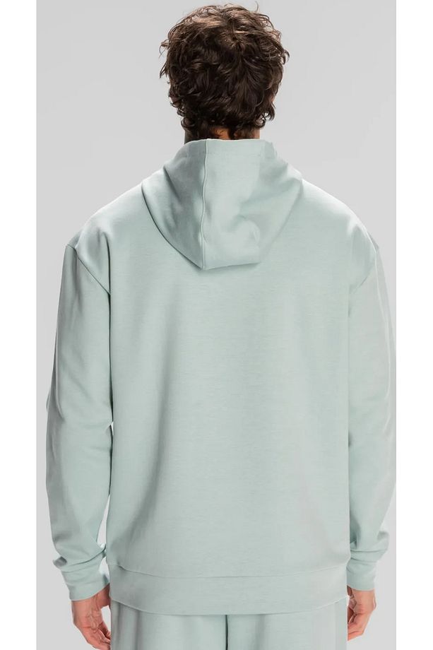 Authentic Waldo Hoodie Erkek Taş Rengi Regular Fit Hoodie - 4