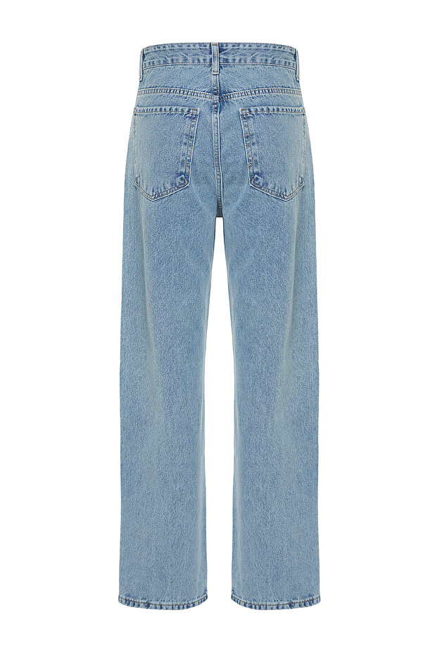 Mavi Baggy Fit Jeans Bol Kot Pantolon TMNAW24JE00027 - 8