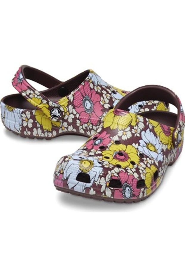 Classic Retro Floral Clog