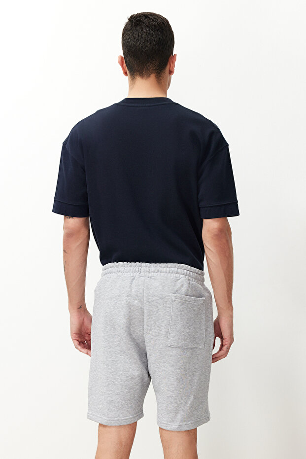 Regular/Normal Kesim Yazı Baskılı Şort&Bermuda TMNSS24SR00056 - 6