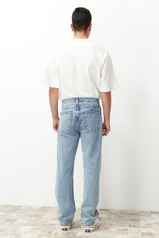 Mavi Baggy Fit Jeans Bol Kot Pantolon TMNAW24JE00027 - 6