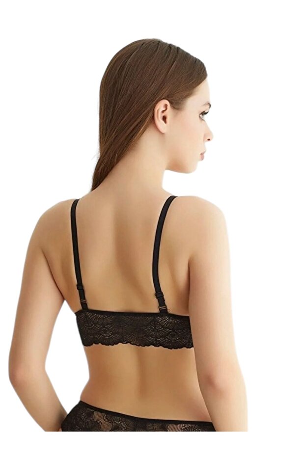 Dantelli Pedli 3 Adet Bralet Sütyen - 2