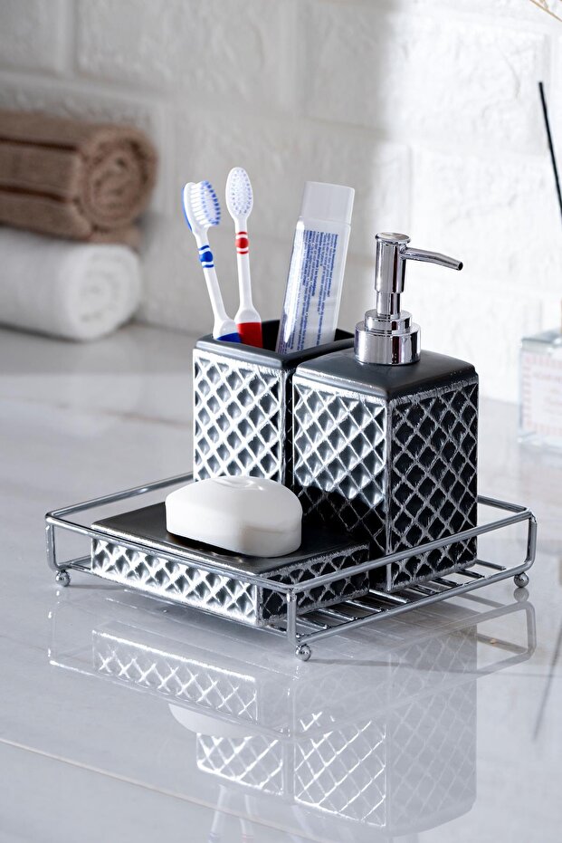 Odeon 4 Parça Banyo Seti - 1