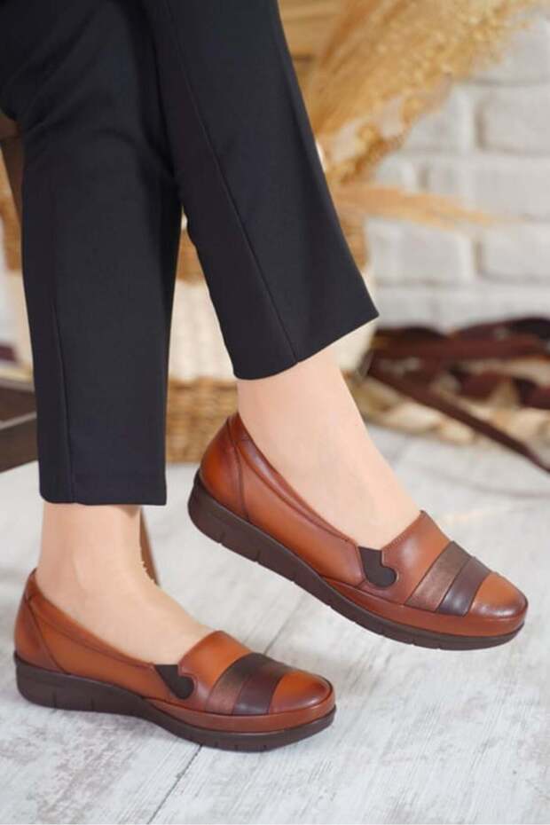 Drzen 256 Women's Leather Comfort Shoes
