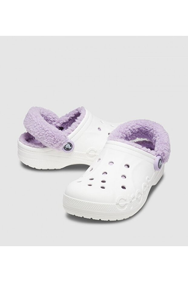 Baya Lined Fuzz Strap Clog - 3