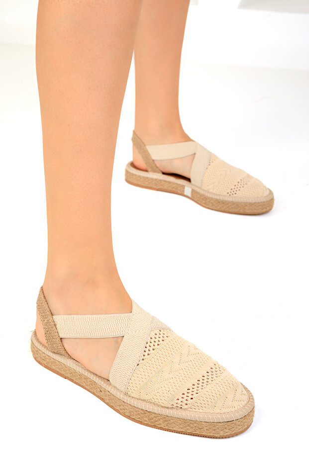 Sandale de damă bej 19082 - 5