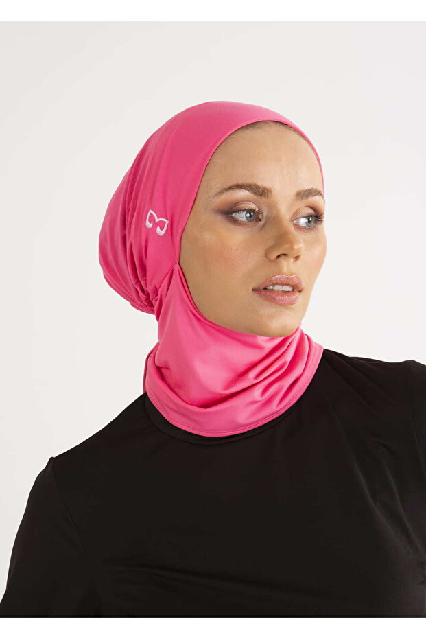 Tesettür Deniz Bone- Pembe - 5