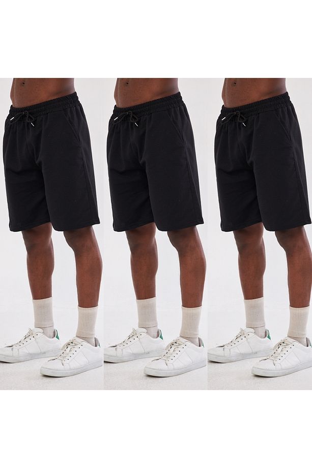 Unisex 3 Lü Şort - 1